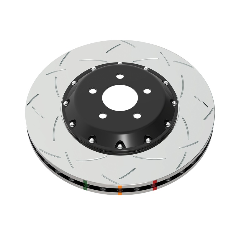DBA 19+ Chevrolet Camaro ZL1 (w/ NAS Nuts) 5000 Series Black Hat T3 Slotted KP Brake Rotor – Black