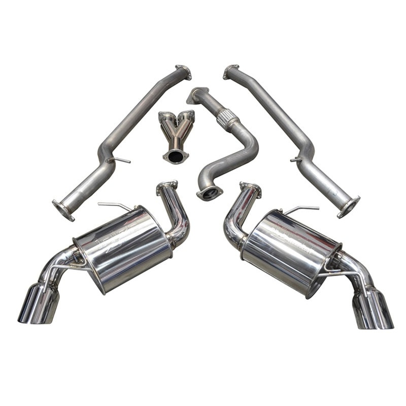 Injen 16-20 Chevy Camaro 2.0L 4 Cyl Full 3in Cat-Back Stainless Steel Exhaust w/SS Flanges & Y Pipe