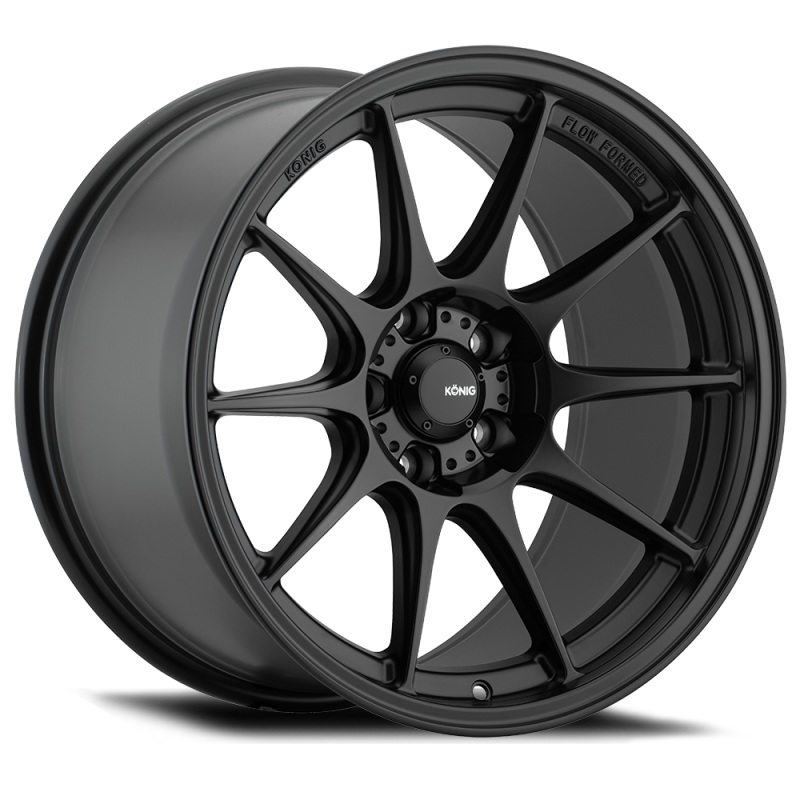 Konig Dekagram 18×8.5 5×114.3 ET45 Semi-Matte Black
