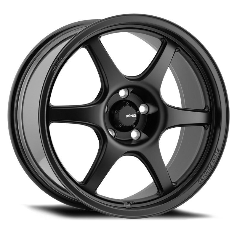 Konig Hexaform 18×8.5 5×112 ET43 Matte Black