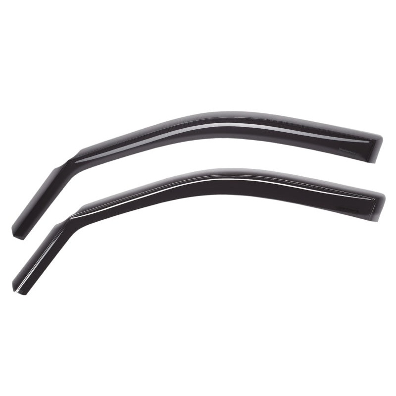 WeatherTech 22-23 Mitsubishi Eclipse Cross Front Side Window Deflectors – Dark Smoke