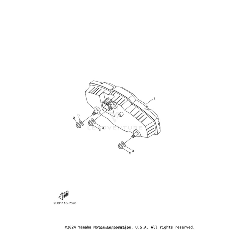 Meter Assembly by Yamaha