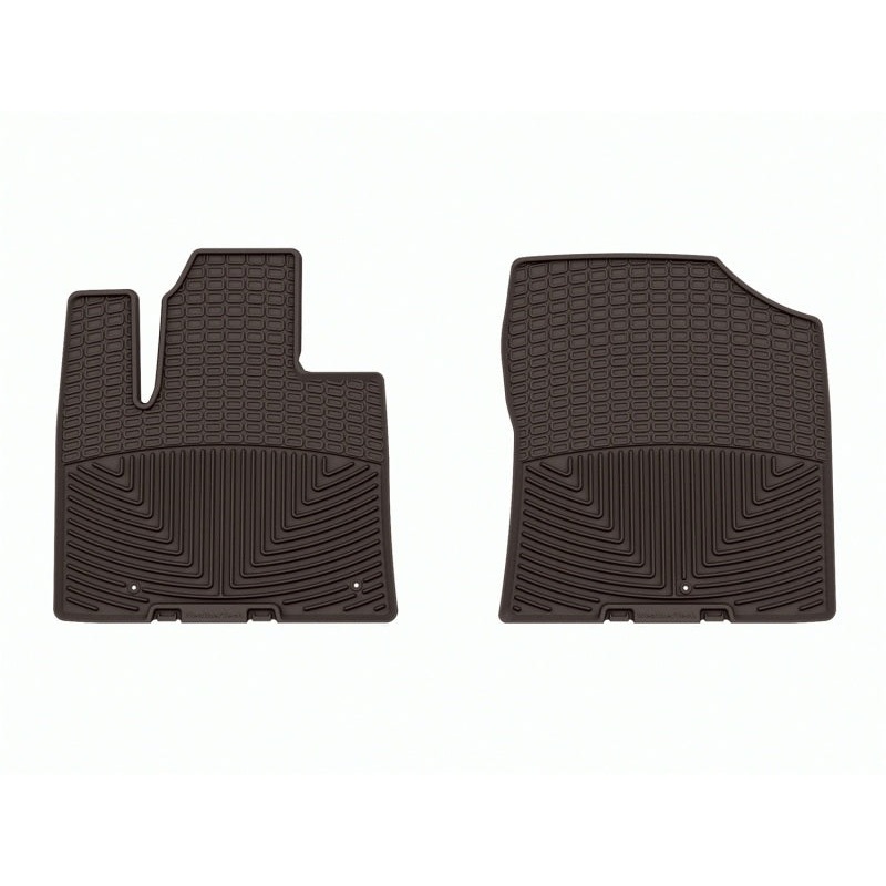WeatherTech 21-23 Hyundai Santa Fe (Incl. 22-23 Plug-In Hybrid) Front All-Weather Floor Mats – Cocoa