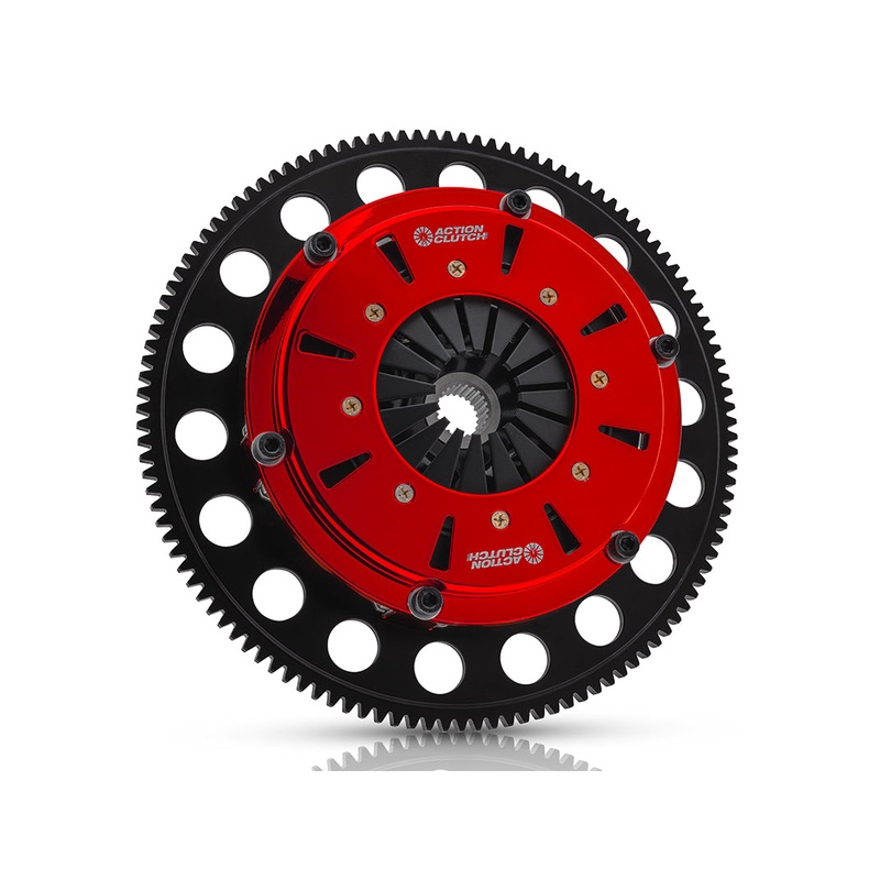 Action Clutch ACR-2204-S 7.25in Sprung Twin Disc Race Kit for Acura Integra 1994-2001 1.8L DOHC (B18) Includes Chromoly Flywheel