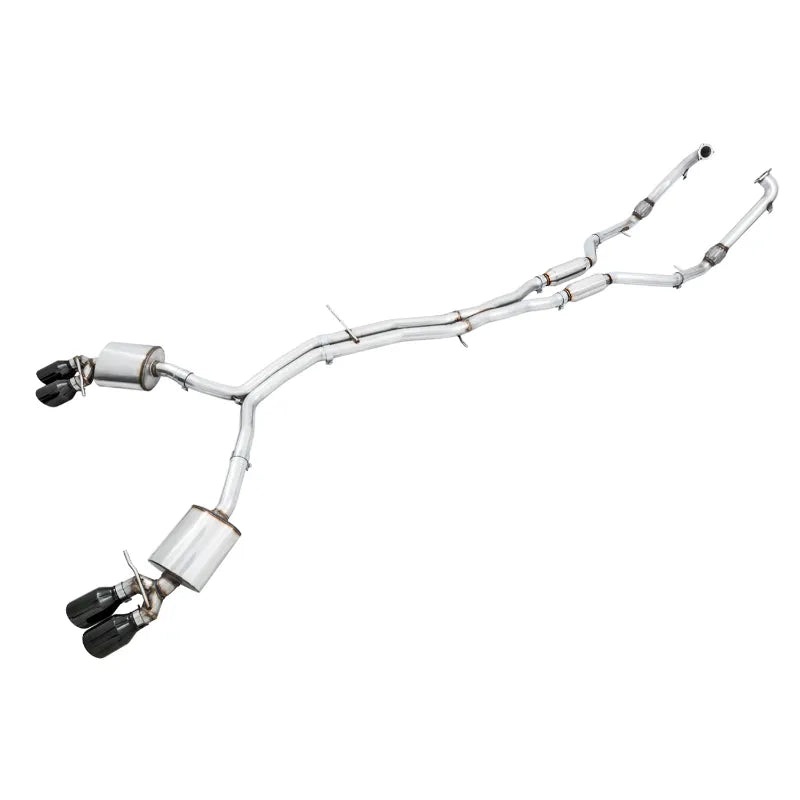 AWE Touring Edition Exhaust for Audi B9 S5 Coupe – Diamond Black 102mm Tips (3015-43092)