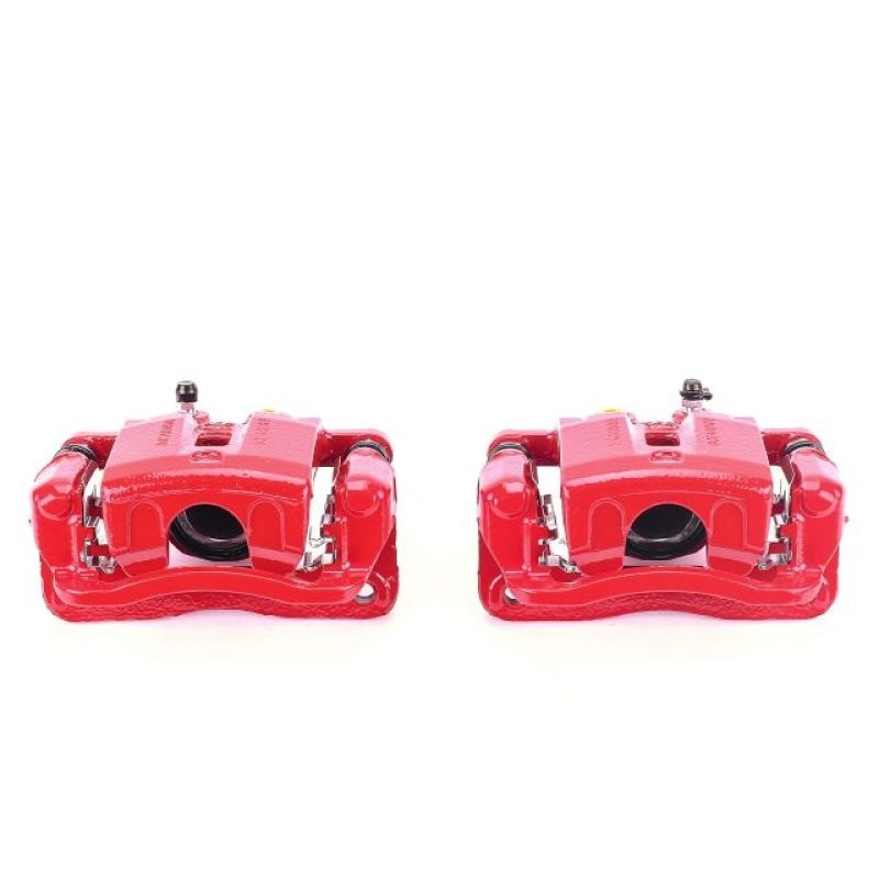 Power Stop 09-11 Hyundai Genesis Rear Red Calipers w/Brackets – Pair