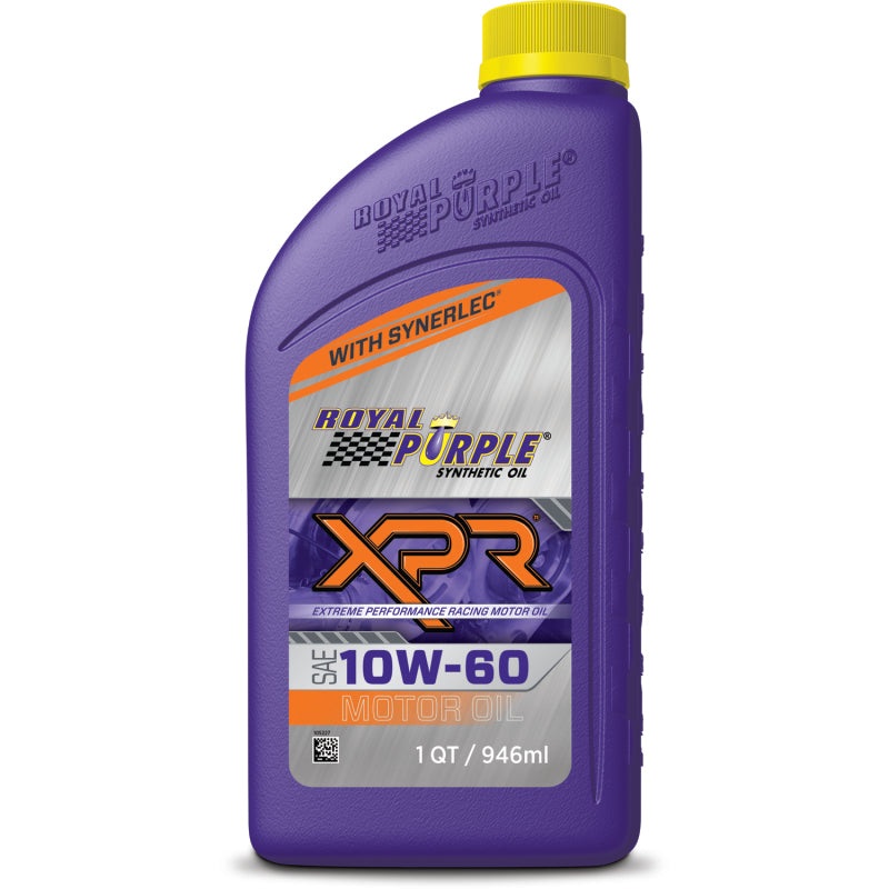Royal Purple XPR Synthetic Extreme Performance 10W-60 Racing Oil – 1 Quart