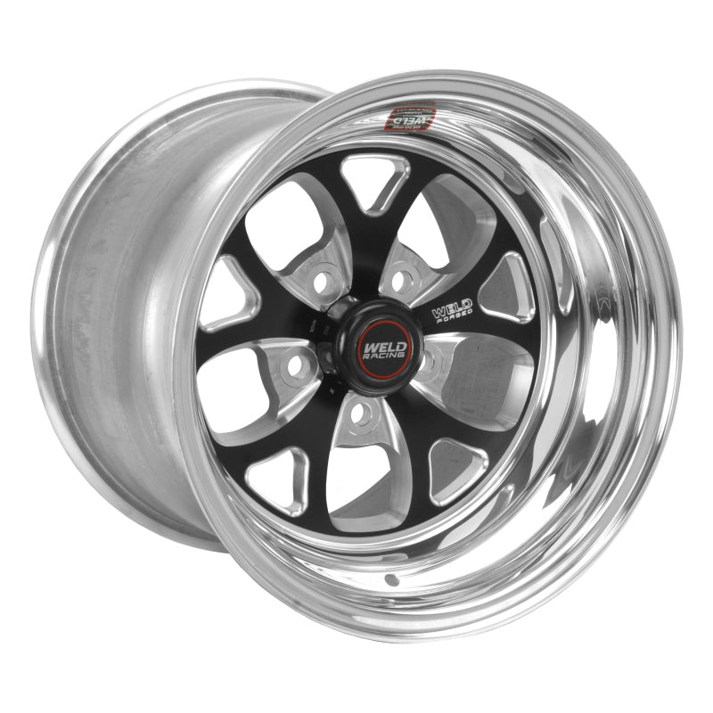 Weld S76 15×10.33 / 5×4.75 BP / 4.5in. BS Black Wheel (Low Pad) – Non-Beadlock