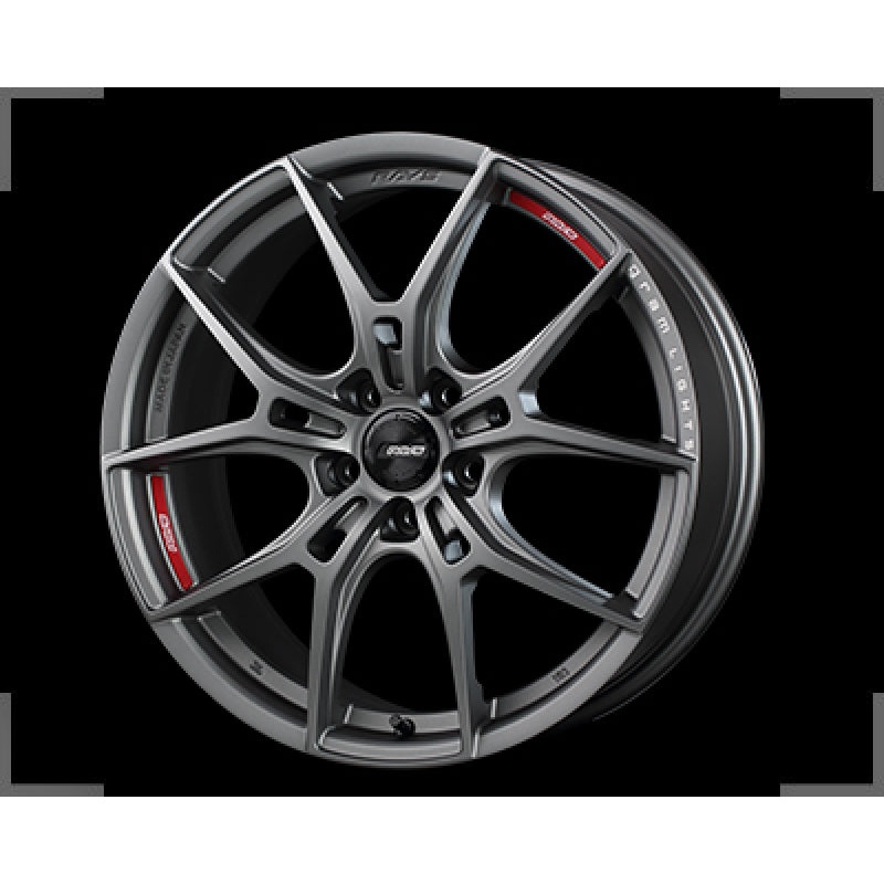 Gram Lights 57FXZ Overseas 20×9.5 +38 5-114.3 Matte Graphite w/Machining Wheel