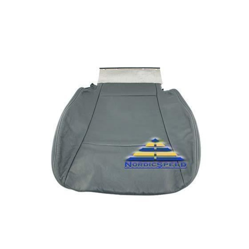 Leather Seat Cover K02/K03 Grey Front LH Driver Side Bottom OEM SAAB
