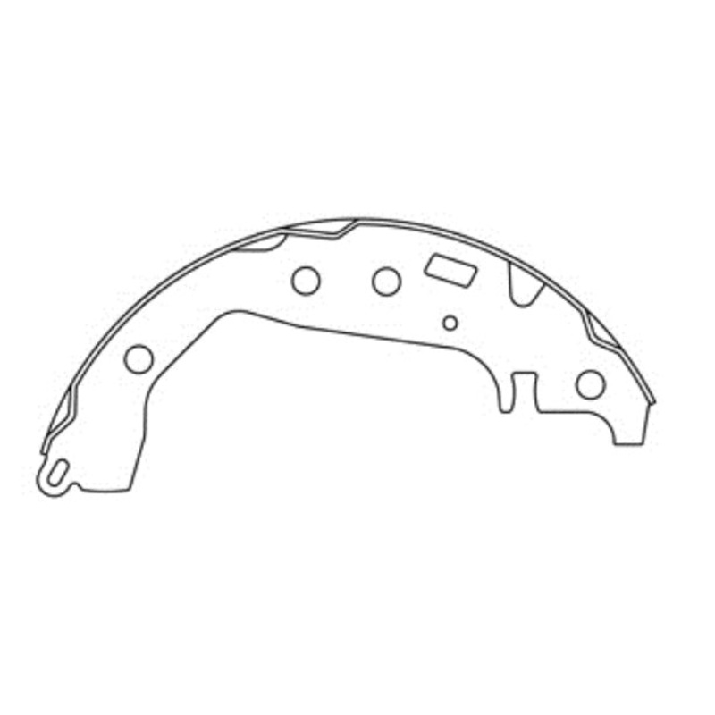 Porterfield Brake Shoes for 2010 TOYOTA YARIS R/Drums