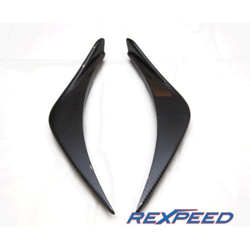 Rexpeed RA-Style Carbon Canards Mitsubishi Evo 8 2003-2005 | R24