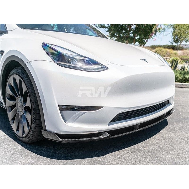 RW Carbon DTM Carbon Fiber Front Lip Spoiler – Tesla Model Y