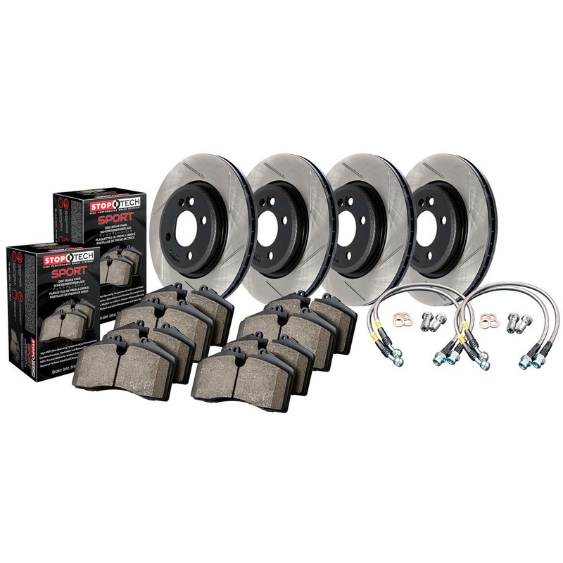 StopTech Slotted Sport Brake Kit – 2000-2005 Honda S2000 (AP1/AP2)
