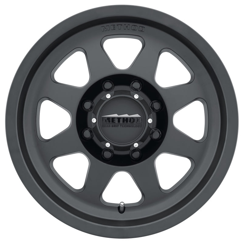 Method MR701 17×8.5 0mm Offset 8×6.5 130.81mm CB Matte Black Wheel