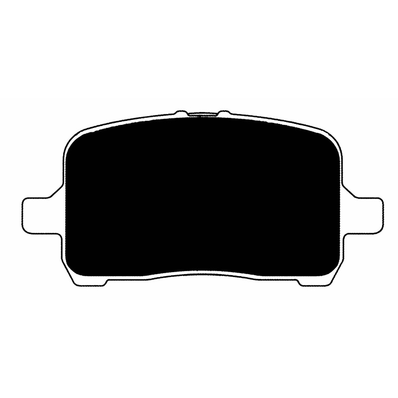 Porterfield Brake Pads for 2008 PONTIAC G6