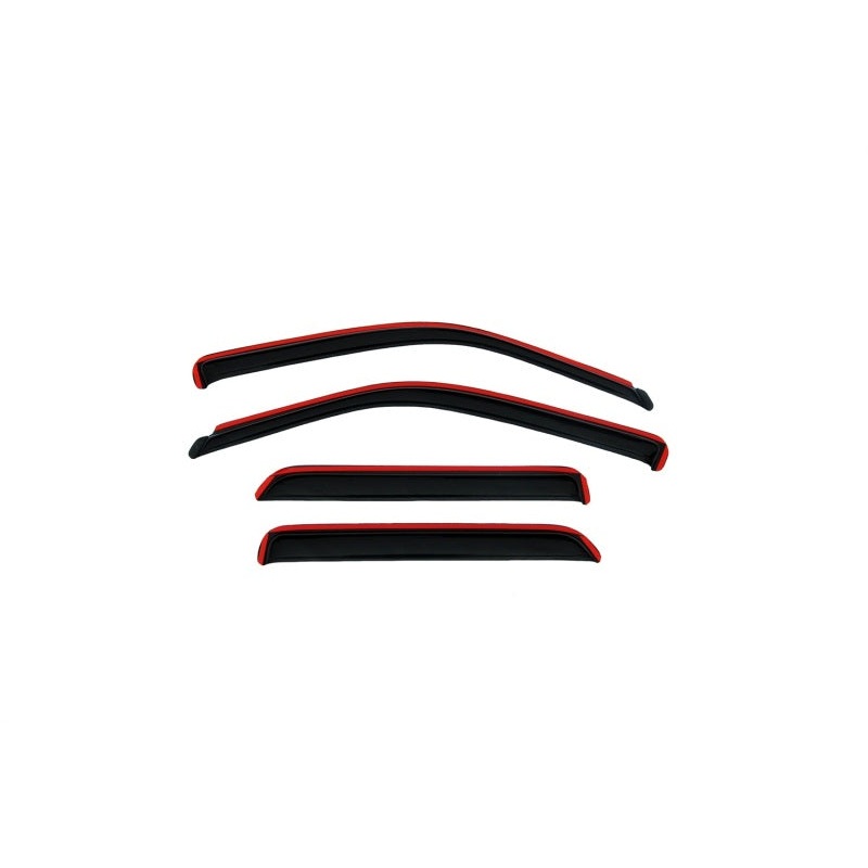 AVS 08-12 Ford Escape Ventvisor In-Channel Front & Rear Window Deflectors 4pc – Smoke
