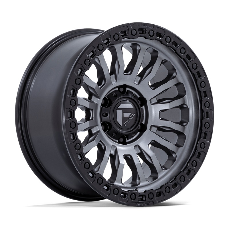 Fuel Wheels FC857 Rincon 20″ 6×139.7 Matte Gunmetal With Black Lip