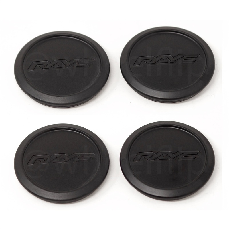 Rays Volk Racing Low Type Center Cap – Blast Black (SET)