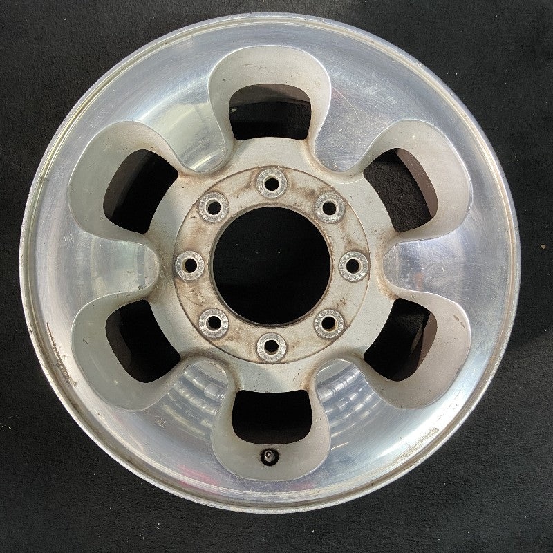 16″ FORD F250SD PICKUP 99-00 16×7 SRW aluminum 6 D shaped holes Original OEM Wheel Rim