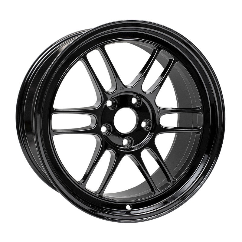 Enkei RPF1 18×9.5 5×114.3 38mm Offset 73mm Bore Gloss Black Wheel