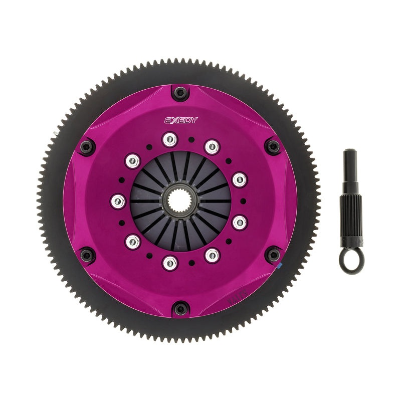 Exedy 1990-1996 Nissan 300ZX Turbo V6 Hyper Triple Cerametallic Clutch Rigid Disc Push Type Cover
