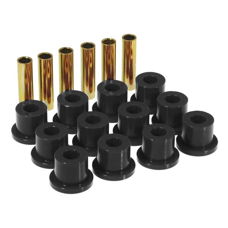 Prothane 67-87 GM Rear Spring & Shackle Bushings (w/ 1.5in Bushings) – Black