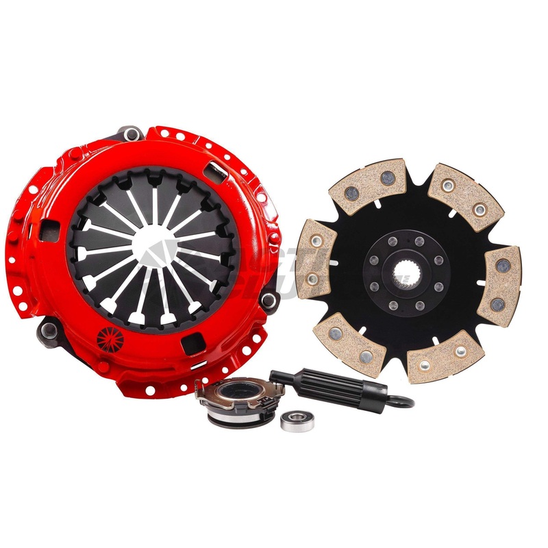 Action Clutch Stage 6 Iron Button 6-Puck Rigid Clutch Kit | 2006-2014 Subaru WRX 5MT (ACR-1814)