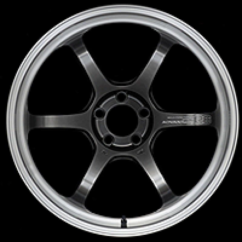 Advan R6 20×10.5 +24mm 5-114.3 Machining & Racing Hyper Black Wheel