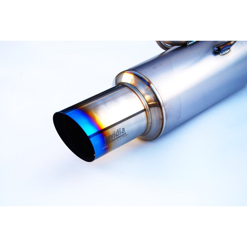 Invidia 2015+ WRX/STi 4 Door 80mm Single Outlet Full Titanium Cat-Back Exhaust