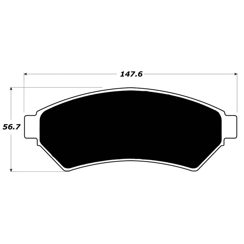 Porterfield Brake Pads for 2005 BUICK TERRAZA