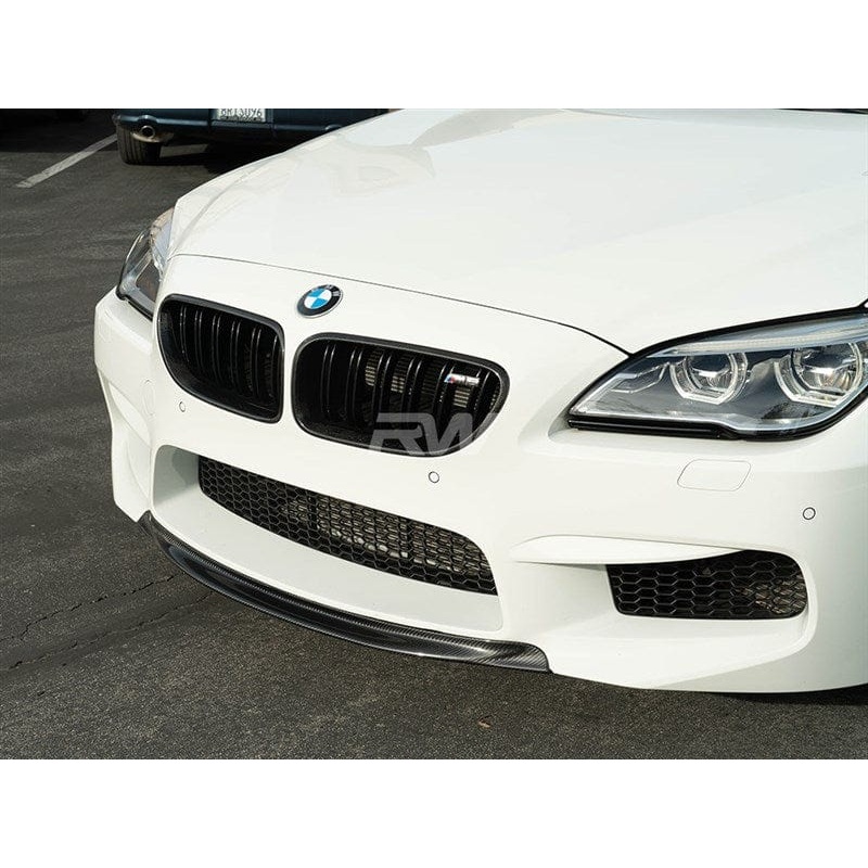 RW Carbon Center Dry Carbon Fiber Front Lip – BMW / F06 / F12 / F13 / M6