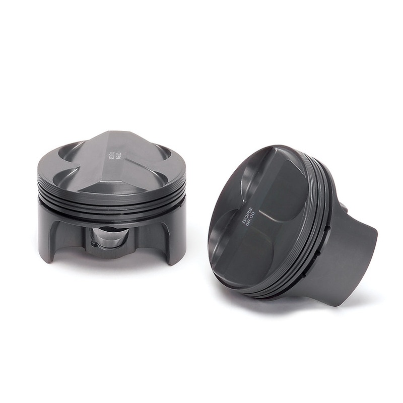 Supertech 79.0 mm Bore / 32mm Comp Height / -10.5cc Dish / 8.8:1 CR Pistons – Set of 4 | 1989-1993 Mazda Miata (P4-MA790-N10)