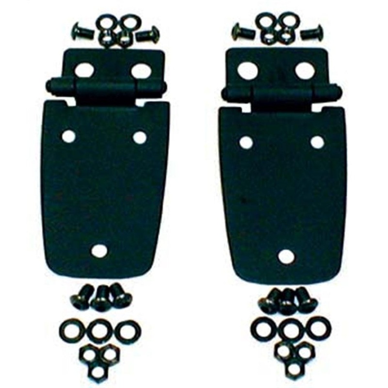 Rugged Ridge 97-06 Jeep Wrangler Black Hood Hinges