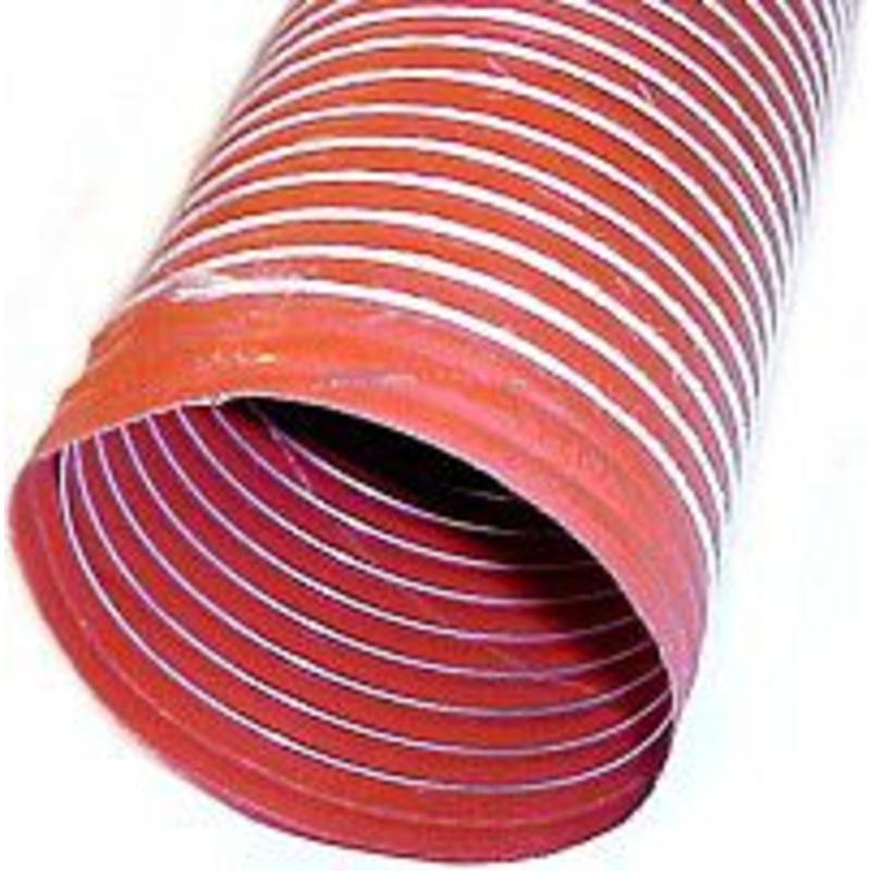 SCAT 6′ ID Single-Ply Orange Silicone Duct Hose (11ft)