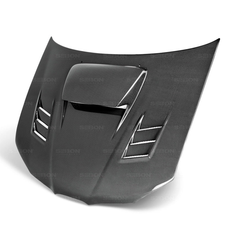 SEIBON CWII-Style Carbon Fiber Hood – 06-07 Subaru Impreza WRX/STI
