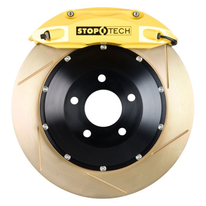 StopTech BMW 12-20 335i Rear BBK w/Trophy Anod ST40 Calipers Slotted 345X28mm Rotors