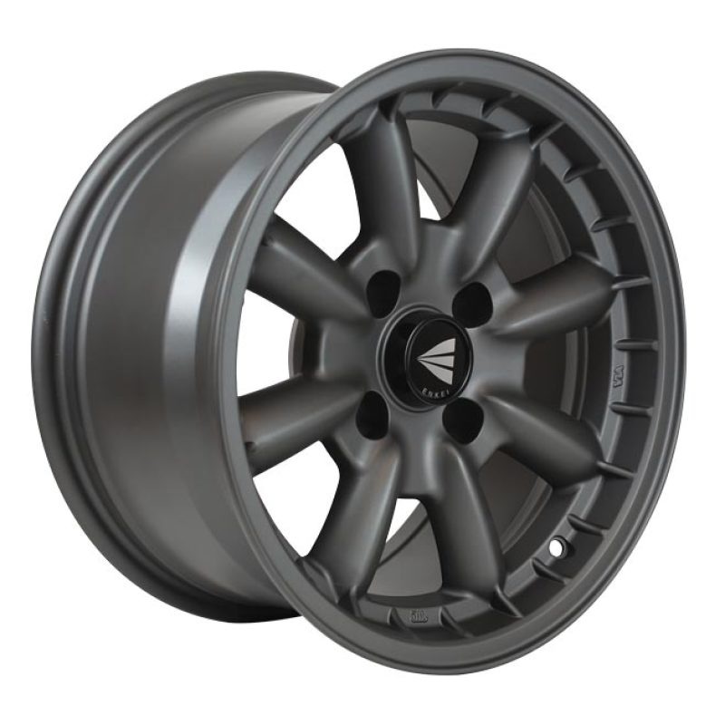 16×8.0 Enkei Compe 0mm Offset 4×114.3 Bolt Pattern 72.6mm Bore Dia Matte Gunmetal Wheel