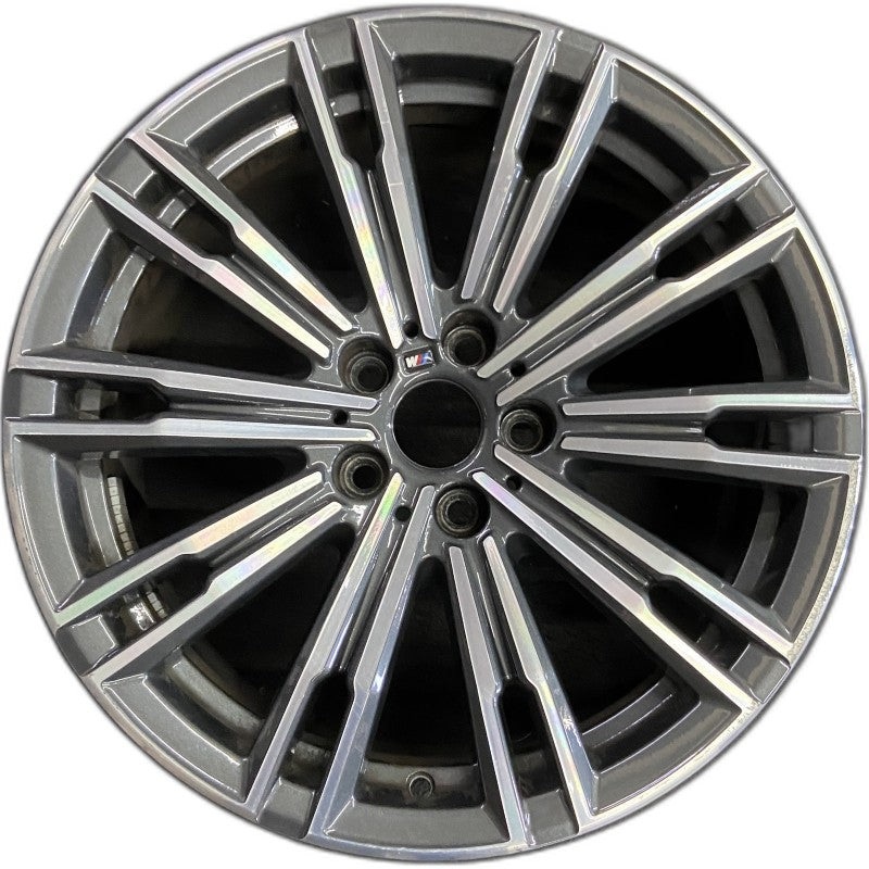 18″ BMW 330i 19 Sedan 18×7.5 10 double spoke w/o flared spoke Original OEM Wheel Rim
