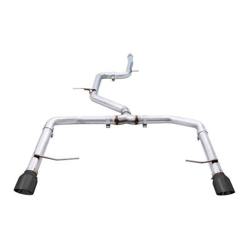 AWE Tuning 18-21 Volkswagen Jetta GLI Mk7 Track Edition Exhaust – Diamond Black Tips (Fits OEM DP)