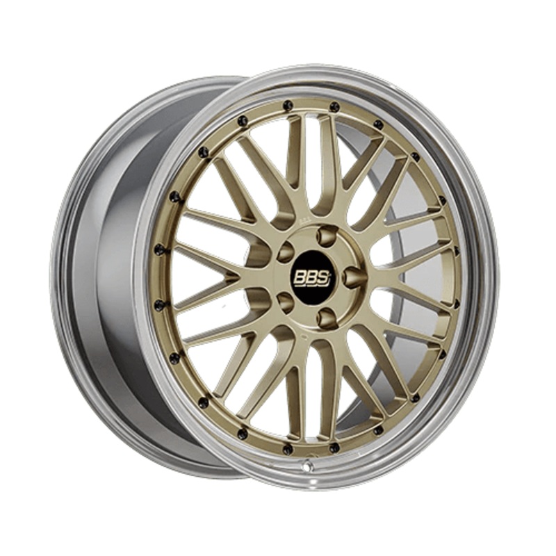BBS LM 20″ 5×112 Diamond Gold