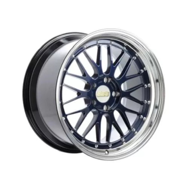 BBS LM 20×10 5×112 ET22 Navy Blue / Diamond Cut Lip Wheel 82mm PFS/Clip Required | LM436NB-BKBD