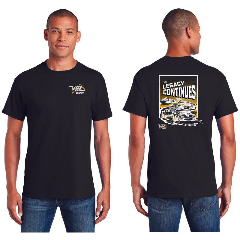 VIR Legacy Continues Tee (Size: S – 3XL)