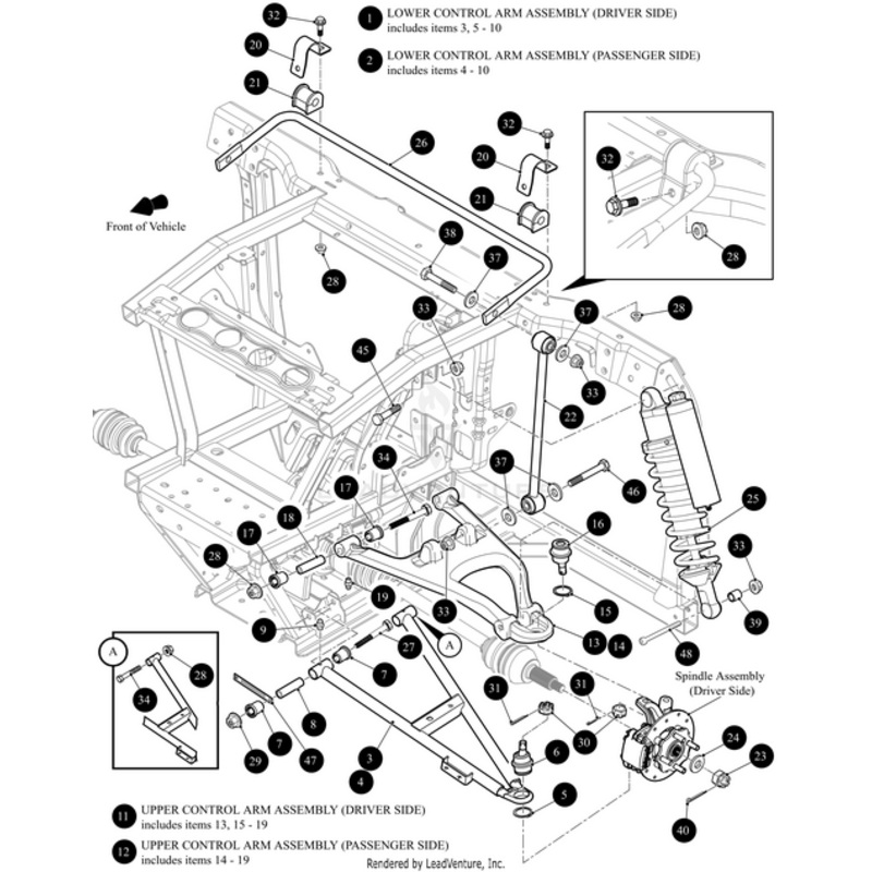 A-Arm – Front Lower Left Medium Green-Weld by Arctic Cat