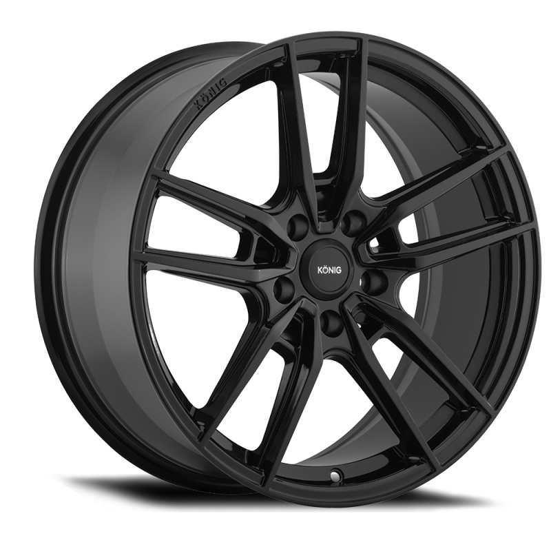 Konig Myth 17×8 5×100 ET43 Gloss Black