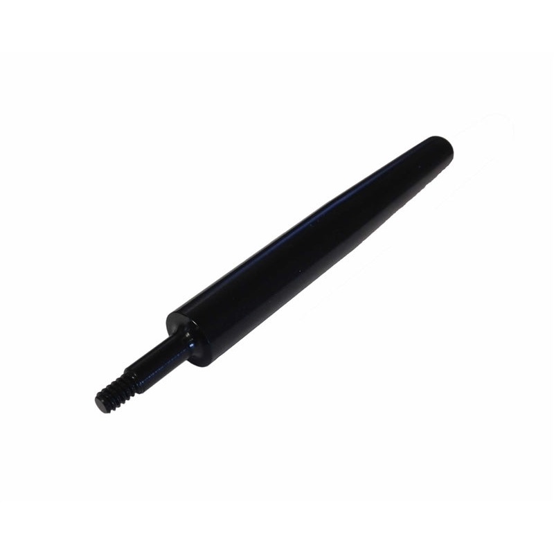 Torque Solution Shorty Billet Radio Antenna (Black): Ford F150 250 350 450 550 1997-2008