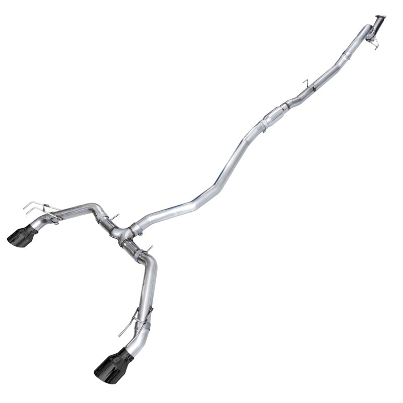 AWE Tuning 22+ Honda Civic Si/Acura Integra Track Edition Catback Exhaust – Dual Diamond Black Tips