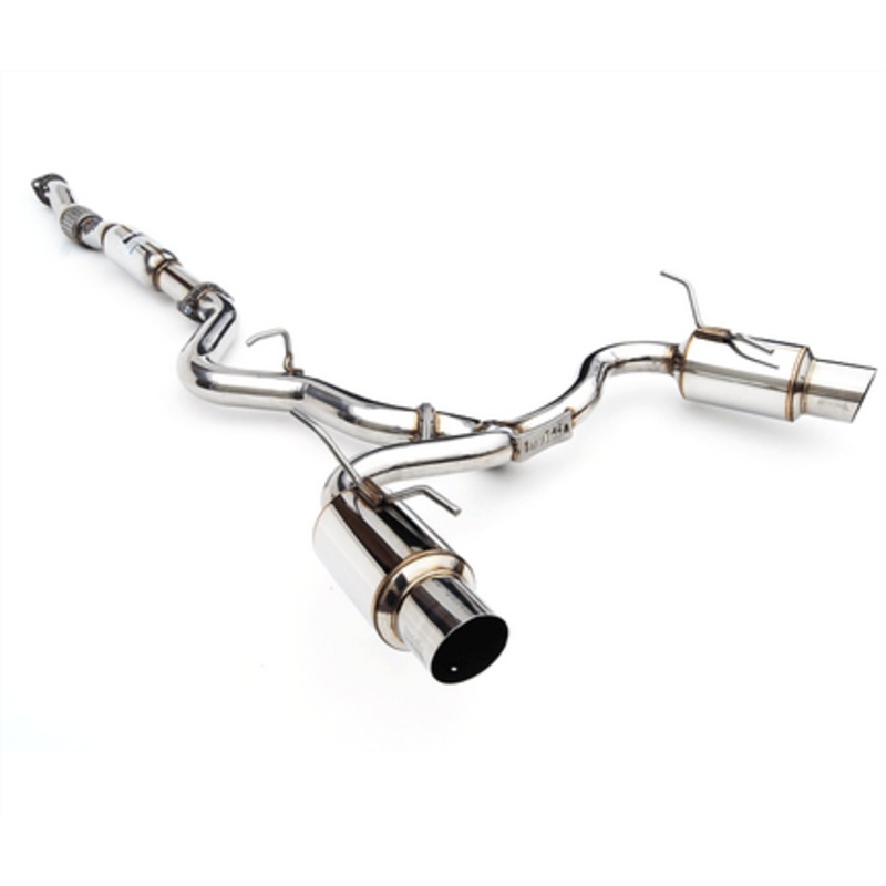 Invidia Dual N1 Cat-Back Exhaust 2008-2014 Subaru STI 5 Door
