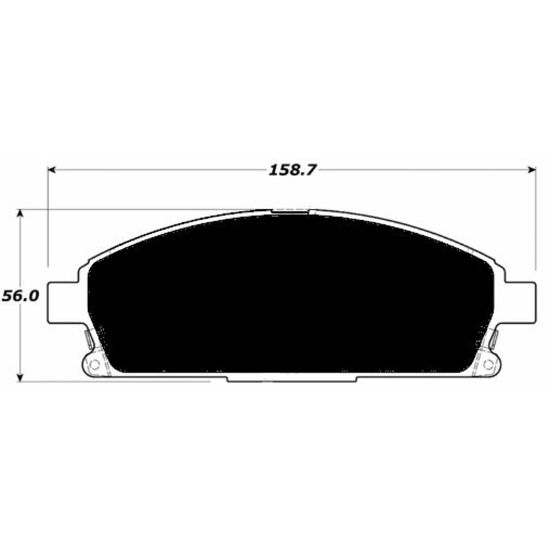 Porterfield Brake Pads for 2007 NISSAN QUEST