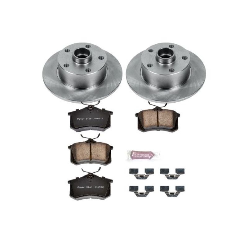 PowerStop Power Stop 97-01 Audi A4 Rear Autospecialty Brake Kit